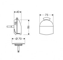 SET EMBELLECEDOR EXAFILL HANSGROHE